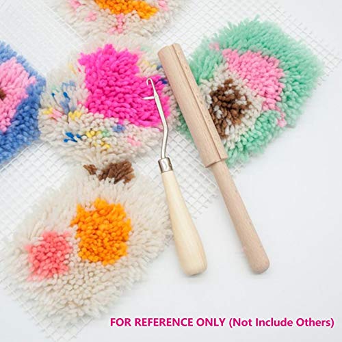 Yushen Wooden Handy Yarn Cutter Tool Supplies For Diy Latch Hook Rug Tapestry Making #TOP4