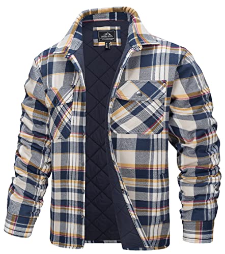 Produktbild von KEFITEVD Hemdjacke Herren Flanellhemden