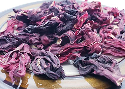 Premium Hibiscus Flowers - 100% Natural - 5 Pounds - Hibiscus Flowers - Thumbnail 2