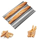 Leicht zu reinigen: Die Baguette Pfanne ist in der Spülmaschine erhältlich. Handwäsche wäre jedoch das Best Choice, um die Lebensdauer des Produkts zu verlängern.Nur einen Lappen und eine kleine Menge Reiniger werden gebraucht, um die ganze Baguettepfanne zu reinigen