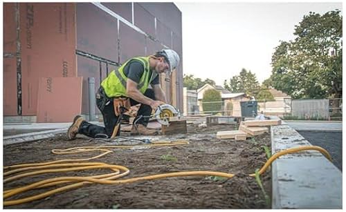 Miniatura 5 de DEWALT Cable de extensión iluminado SJTW de 100 pies 103 resistente al aire libre, impermeable, resistente a la intemperie, resistente al calor y a