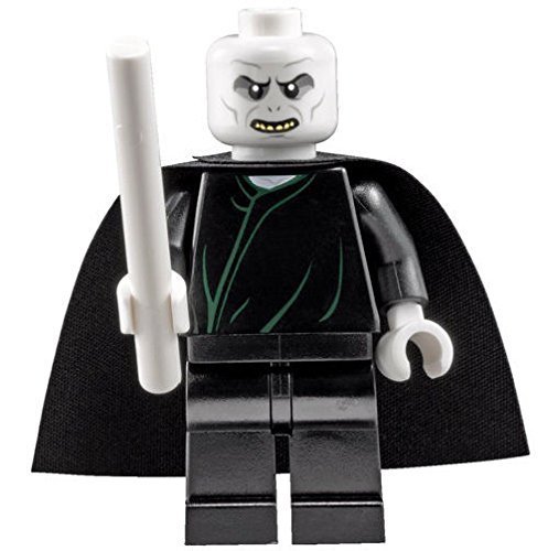 Harry Potter: Lord Voldemort Minifigura Con Bianco Bacchetta Magica - Lego