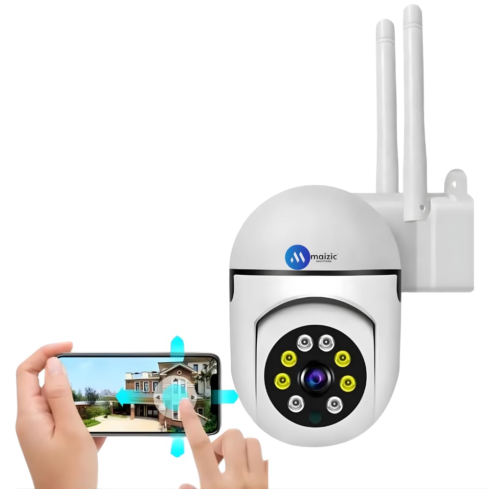 Maizic Smarthome Mini Fox 5MP UHD WiFi Indoor CCTV Camera | Color Night Vision | Motion Tracking | Two-Way Audio | Multi-User Live View | Home Security Camera-image-32