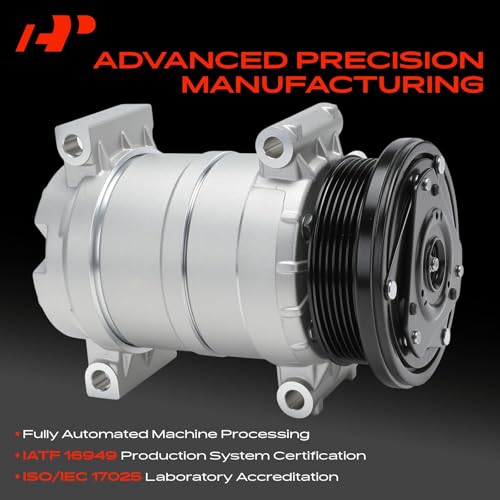 A-Premium AC Compressor with Clutch Compatible with Chevy Express 1500 2055 3500 S10 & GMC C4500 C5500 Topkick Jimmy Savana Sonoma & Hummer & Isuzu & Oldsmobile by A-Premium - Used condition - Image 3