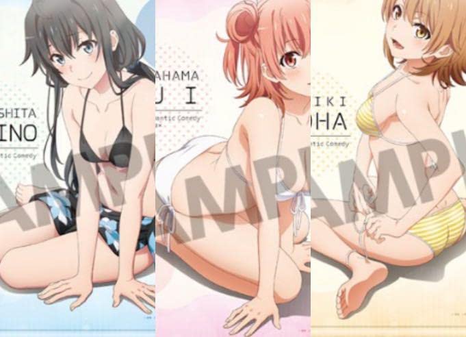 Amazon.co.jp: 俺ガイル 完 水着2021 タペストリーセット 雪乃 結衣 