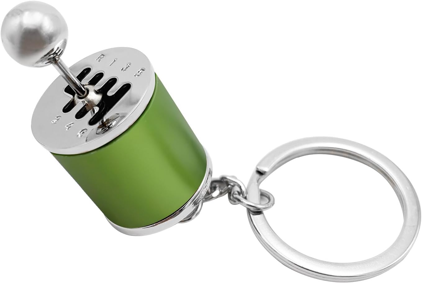 Kewucn Car Shifter Gear Keychain, Creative 6 Speed Manual