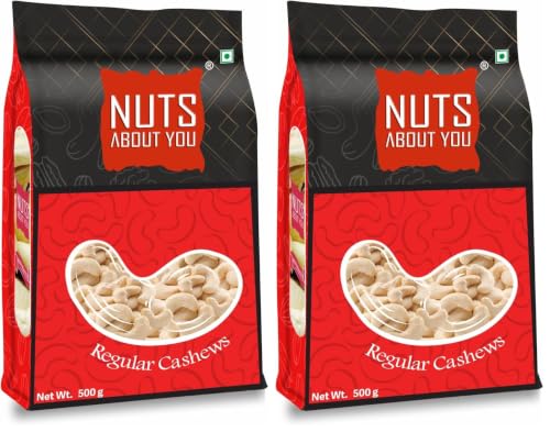 Image of Nuts About You Cashews Regular 500 g (Pack of 2)