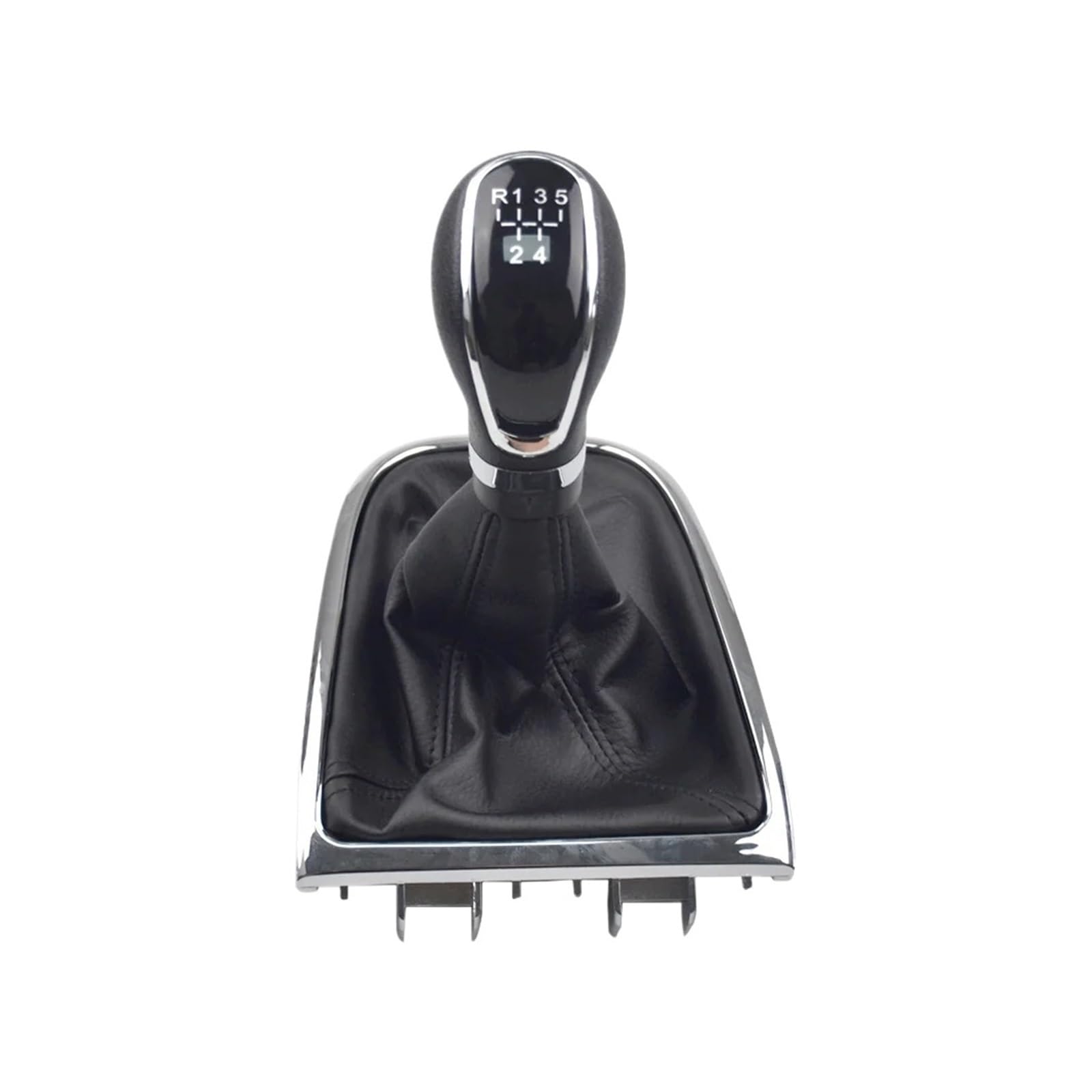 Qmtvfsrh 5 Speed Set Car Gear Shift Knob For Buick For Excelle Gt Xt 2009-2014 For Opel For Astra 55565904 5/6 Speed Collar Manual Gear Shift Knob Pu Gaiter Boot(5 Speed Set)