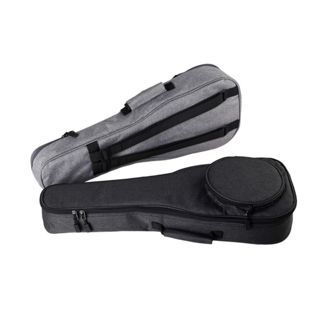Funda De Ukelele Impermeable De 24.80 Pulgadas Con Acolchado Grueso Y Correa Mochila Bolsa De Lona Para Instrumentos Musicales Protección Portátil