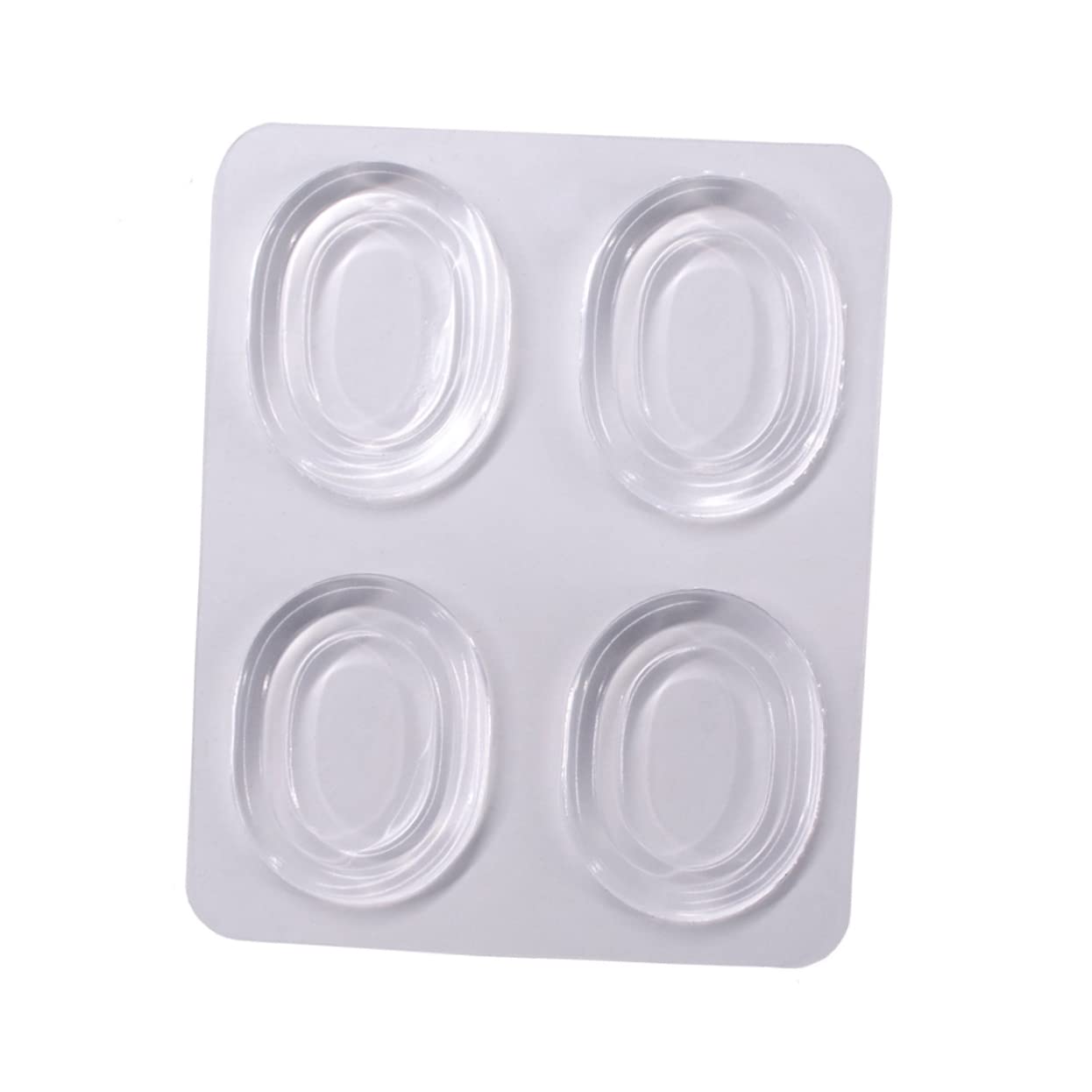 ibasenice 60piezas Almohadillas Silenciadoras De De Gel De Transparentes Reducción De Para Tambores y Percusión Control De