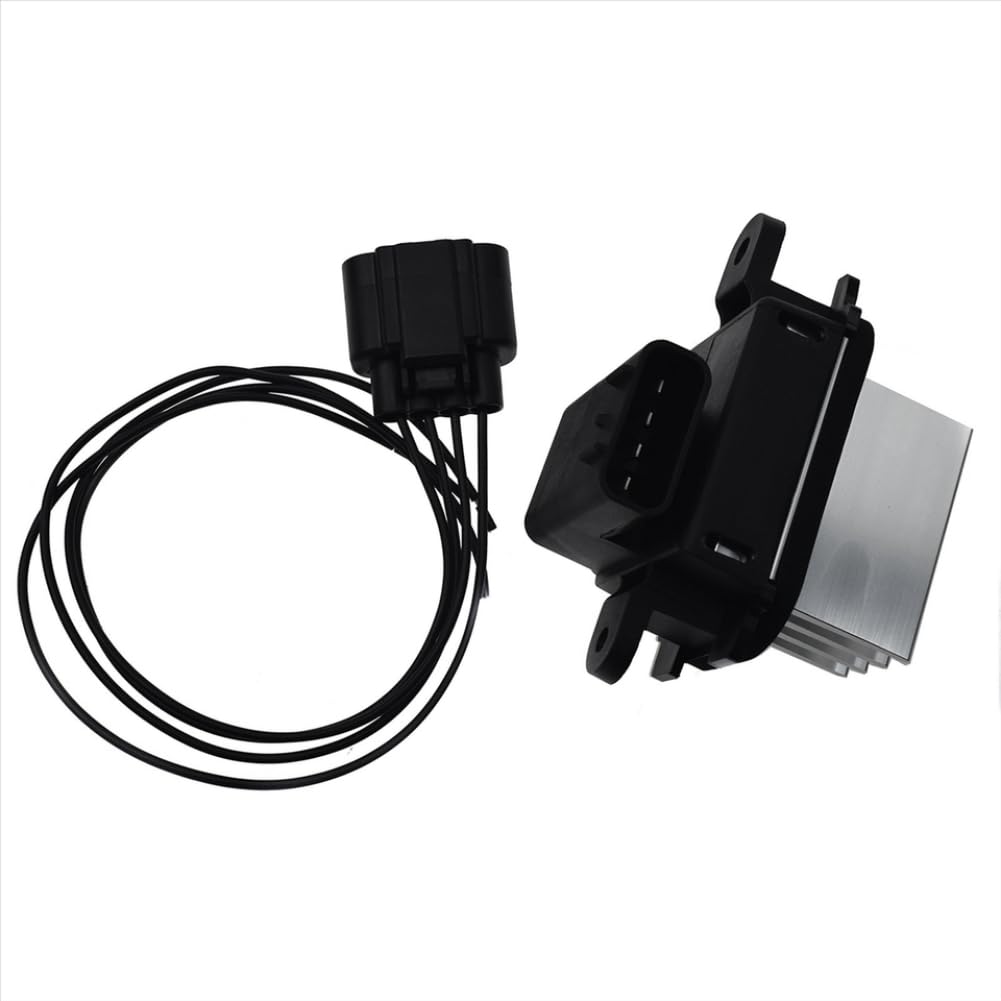 Blower Motor Resistor with Harness Compatible with Expedition F150 Lobo Navigator Mark LT AC BL3Z-19E624-A
