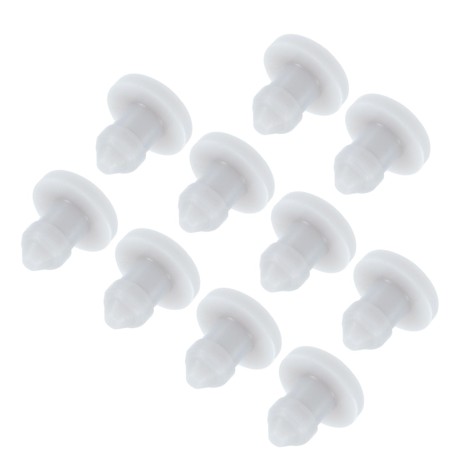 MECCANIXITY Silicone Snap in Locking Hole Plugs, Mini Rubber Panel Seal Cover Flush Type Panel Round for Kitchen Bulkheads Waterproof Sealing Plugs