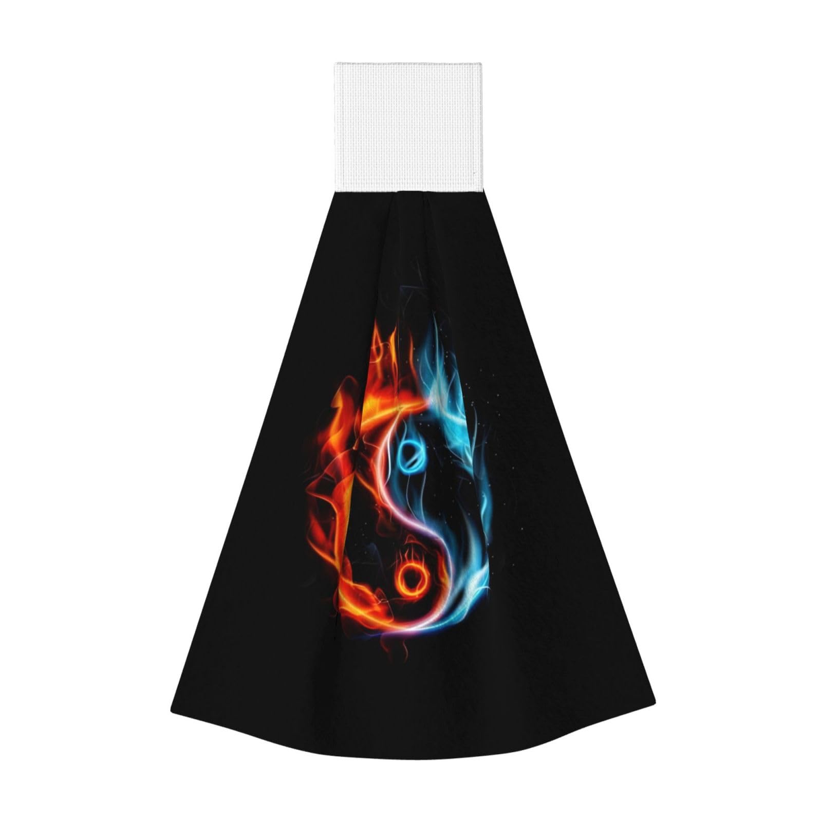 ZQYTGFDC Water and Fire Highly Absorbent Dish Towels Soft Coral Fleece Wipe