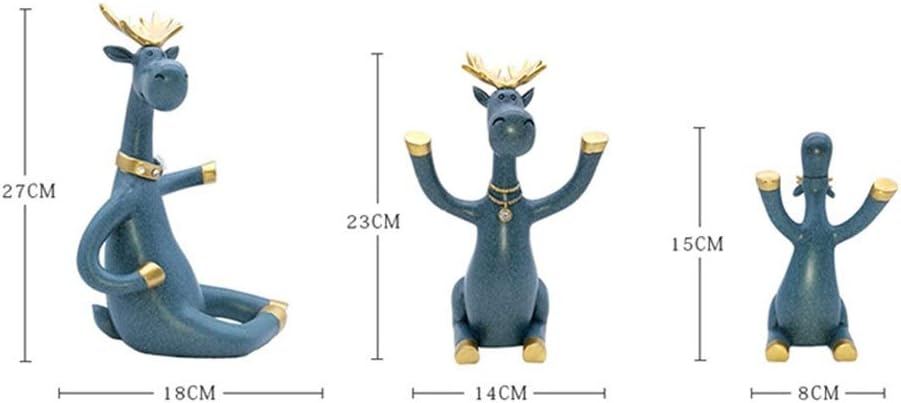 Creative Decorative Wine Rack Home Wine Cabinet Decoration Free Standing Narrow (Color : Blue-B)