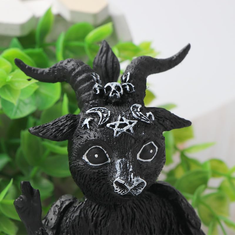 Estatua de Cabra Decorativa para Hogar 10x8x5 cm miniatura 4