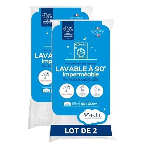 Paracolpi per culla P'TIT LIT 70 x 140 cm Bianco 25 Pezzi (25 Unit?)