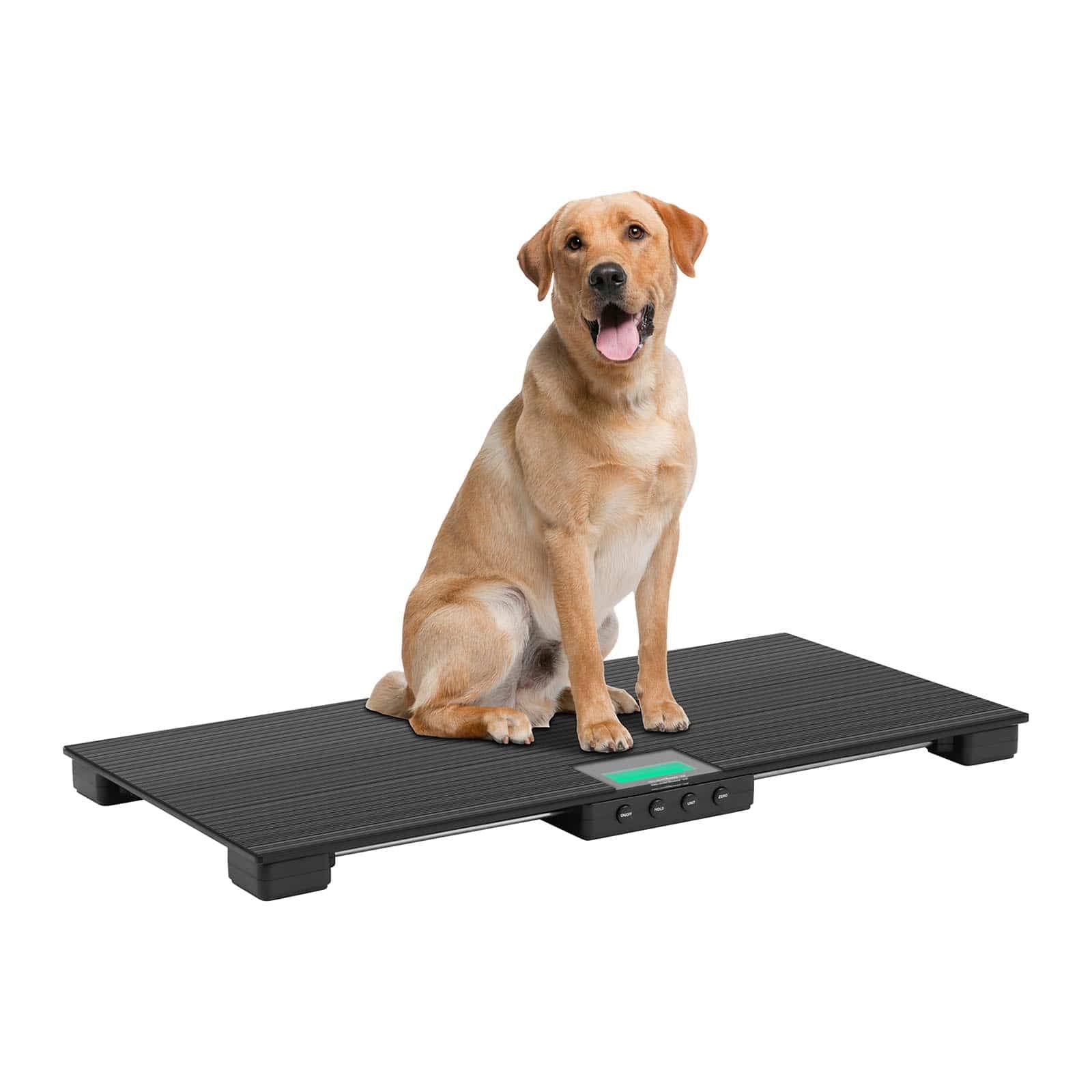 Steinberg Systems SBS-PS-1500 Waga Weterynaryjna, 150 kg/50 g, Mata Antypoślizgowa LCD, Podłogowa Zwierzęca