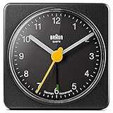 Braun BNC002BKBK Classic Analog Quartz Alarm Clock