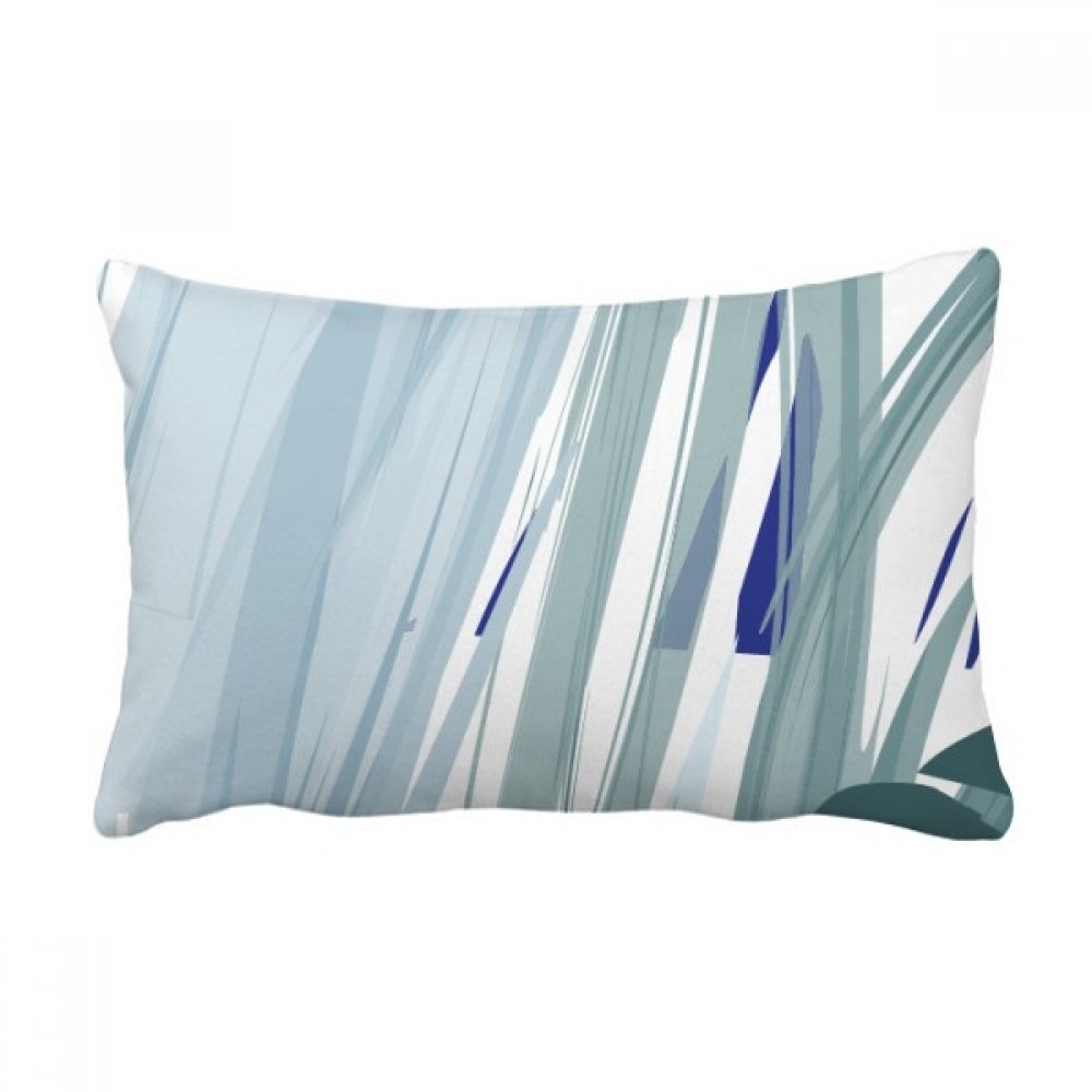 Coussin lombaire plantes résumé doux art motif 16x24 pouces pour déco canapé