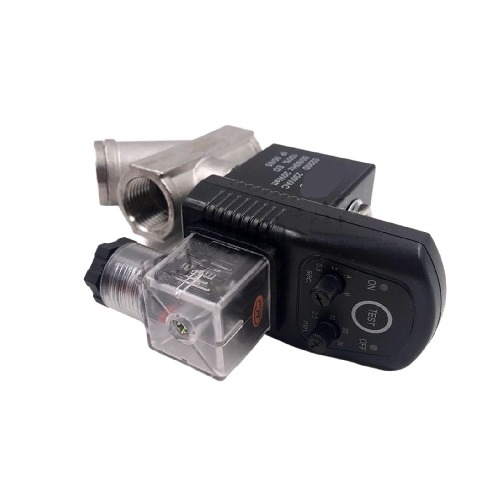 SS304 zawór elektromagnetyczny ze stali nierdzewnej, filtr Y 1/2 (AC110V)
