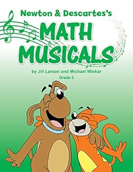 Paperback Newton & Descartes's Math Musicals Grade 2 Book