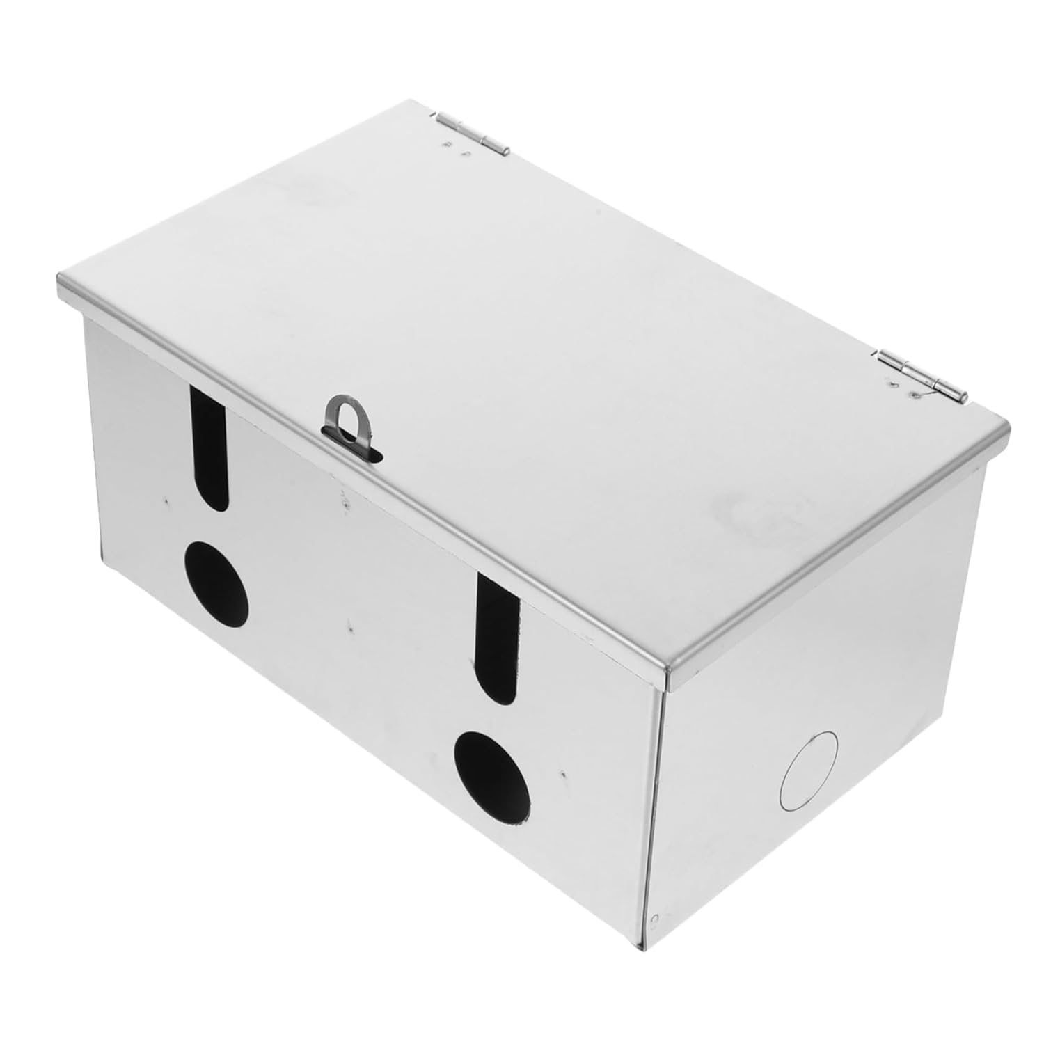 DOITOOL Outdoor Electrical Junction Box Stainless Steel Lockable Enclosure for Access Weatherproof Power Socket Protector for Gardens and Patios