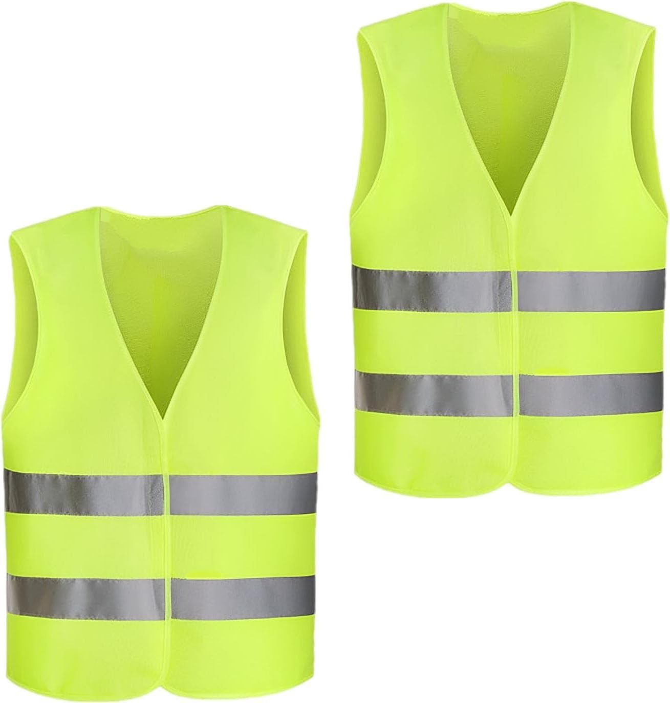 TIOKLSV High Visibility Reflective Safety Security Vest for Ford F150 XL/XLT/Lariat/King Ranch 2017-2020,Car safety vest Reflective High Visibility Vests,2Pcs