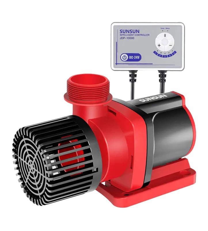 Sun-sun JDP 10000 Controllable Dc Variable Water Pump 1585GPH with Controller for Marine Freshwater Aquarium Pond Circulation1 Count (B0CS9DPR91) Amazon Price History, Amazon Price Tracker