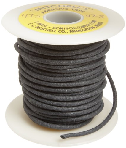 Mitchell Abrasives - 47S-25 47-S Round Abrasive Cord, Silicon Carbide 120 Grit .125" Diameter x 25 Feet