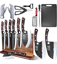Amazon.com: XYJ Knife Block Set,Professional Knives Set with