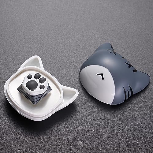 Keycaps patte de chat de remplacement pour setup gaming