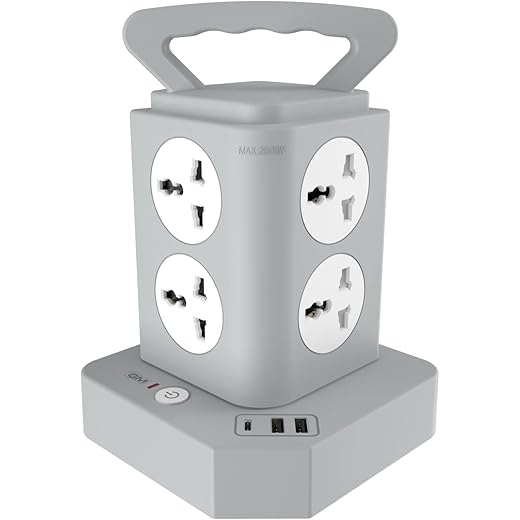 GM 2500W Surge Protector Extension Board