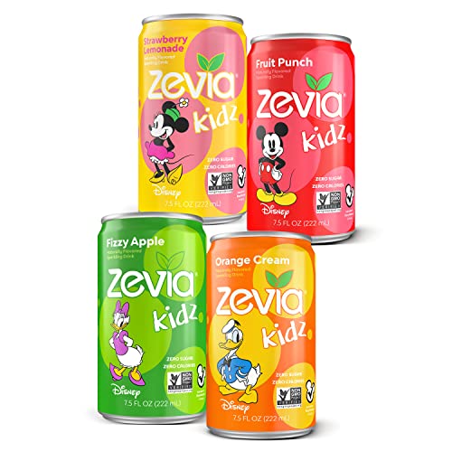 Zevia Kidz Variety Pack, 7.5 Oz Cans (Pack Of 24) #TOP6