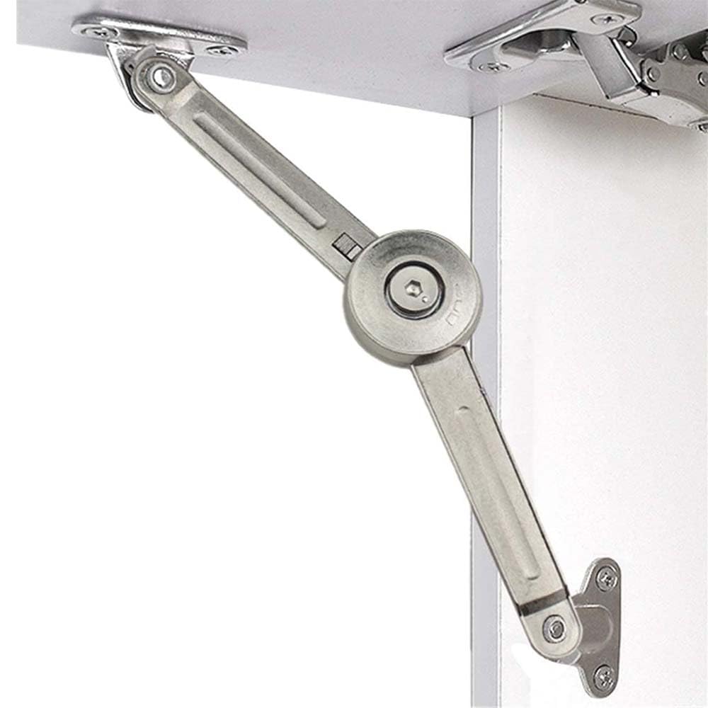 Soft Close Lid Support Hinges, Heavy Duty Stay for Door Open Upward and Downward - Image 2