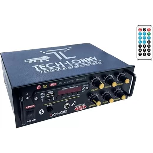 Sterio Sound Amplifier with Mic Karaoke