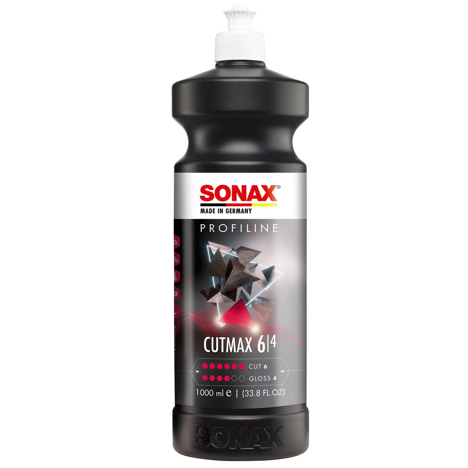 Sonax Profiline Cutmax 1 Litre High Effective Abrasive Polish For Weathered And Scratched Paintwork. Silicone Free Item No. 02463000, Scratch Remover