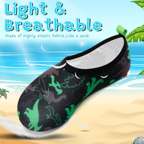 Image of VIFUUR Kids Water Shoes Girls Boys Quick Dry Aqua Socks for Beach Swim Outdoor Sports