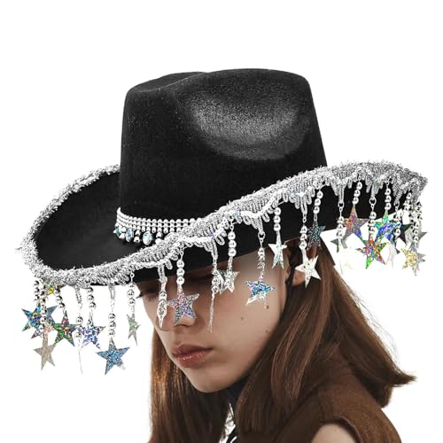 Chapeaux de cow-girl étincelants pour anniversaire et soirée country