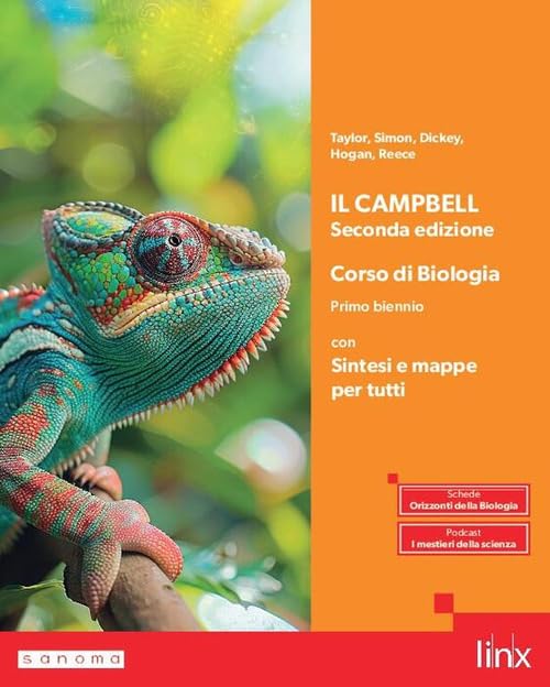  Il Campbell. Corso di Biologia. Con sintesi e mappe. Per il primo biennio dei Licei e gli Ist. magistrali. Con e-book. Con espansione online