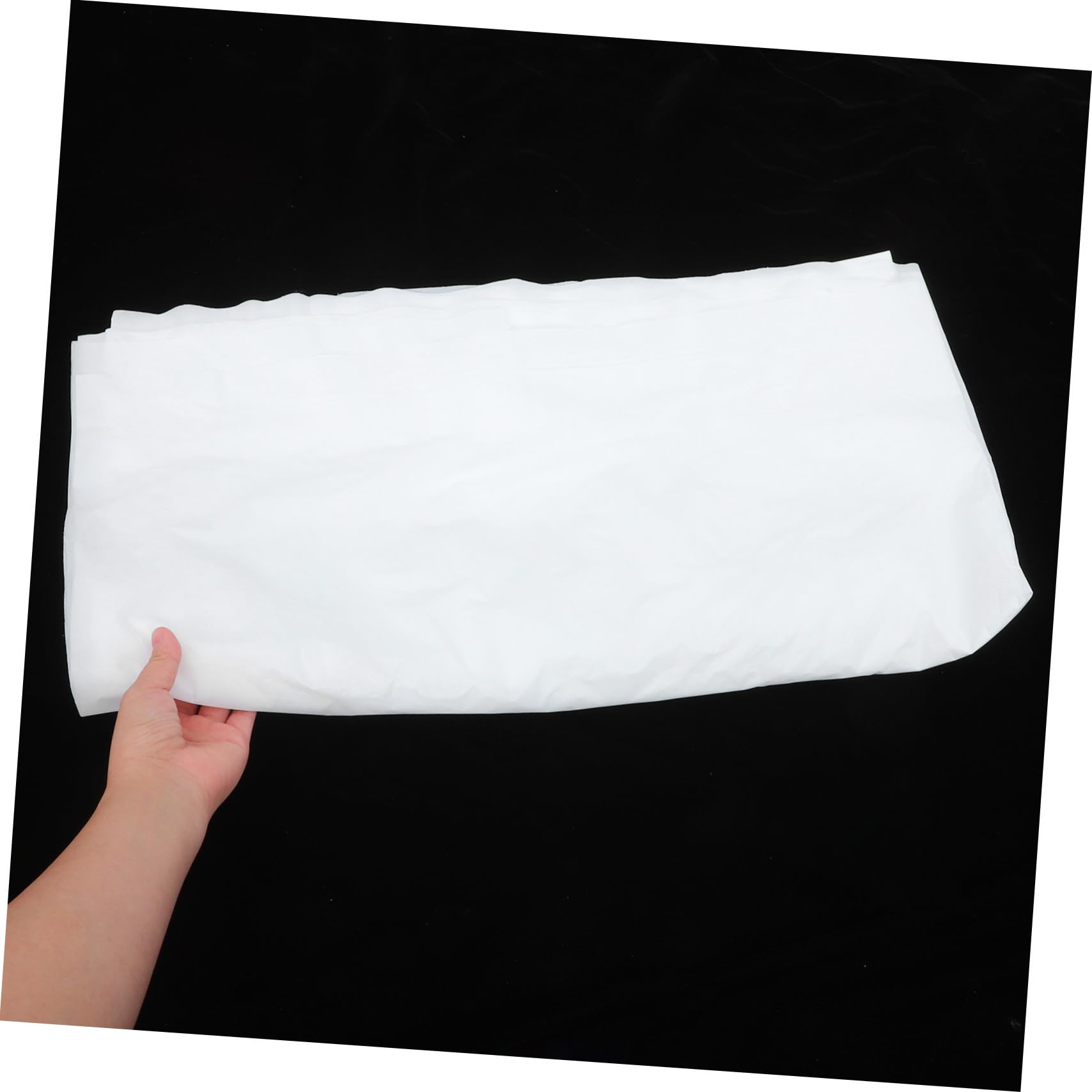 Zerodeko 11pièces Nappes Blanches Jetables Rectangulaires Plastique pour Fêtes Pique-niques Et Mariages