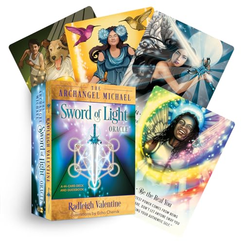 The Archangel Michael Sword of Light Oracle: A 44-Card Deck...