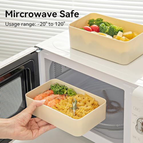 Ybobk Home Bento Box Adult Lunch Box Stackable Bento Lunch Boxes Portable Japanese Lunch Containers Leak-Proof Lunchbox thumb #2