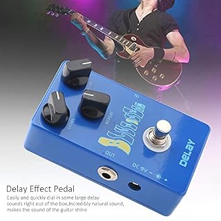 Pédale d’overdrive Pédale d’effet de retard True Bypass Processeur de son Guitare électrique Unité monobloc Pédales… - Les Beatles, Paul McCartney, John Lennon, RIngo Starr, George Harrison Pédale d'overdrive Pédale d'effet de retard True Bypass Processeur de son Guitare électrique Unité monobloc Pédales… – Image 3