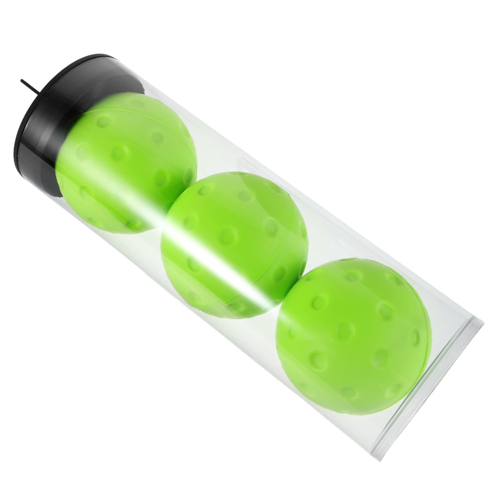 BESTonZON 1 Set Soft Balls Outdoor Indoor Noise Reduction Practice Balls 74mm Silent Set