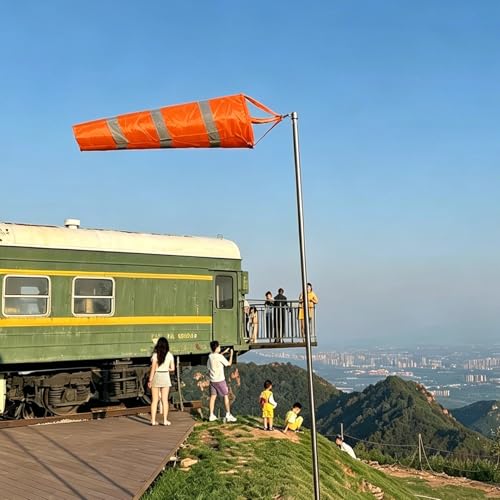 Calcetín de viento Lar portátil y desmontable para solucionar ráfagas inesperadas 2