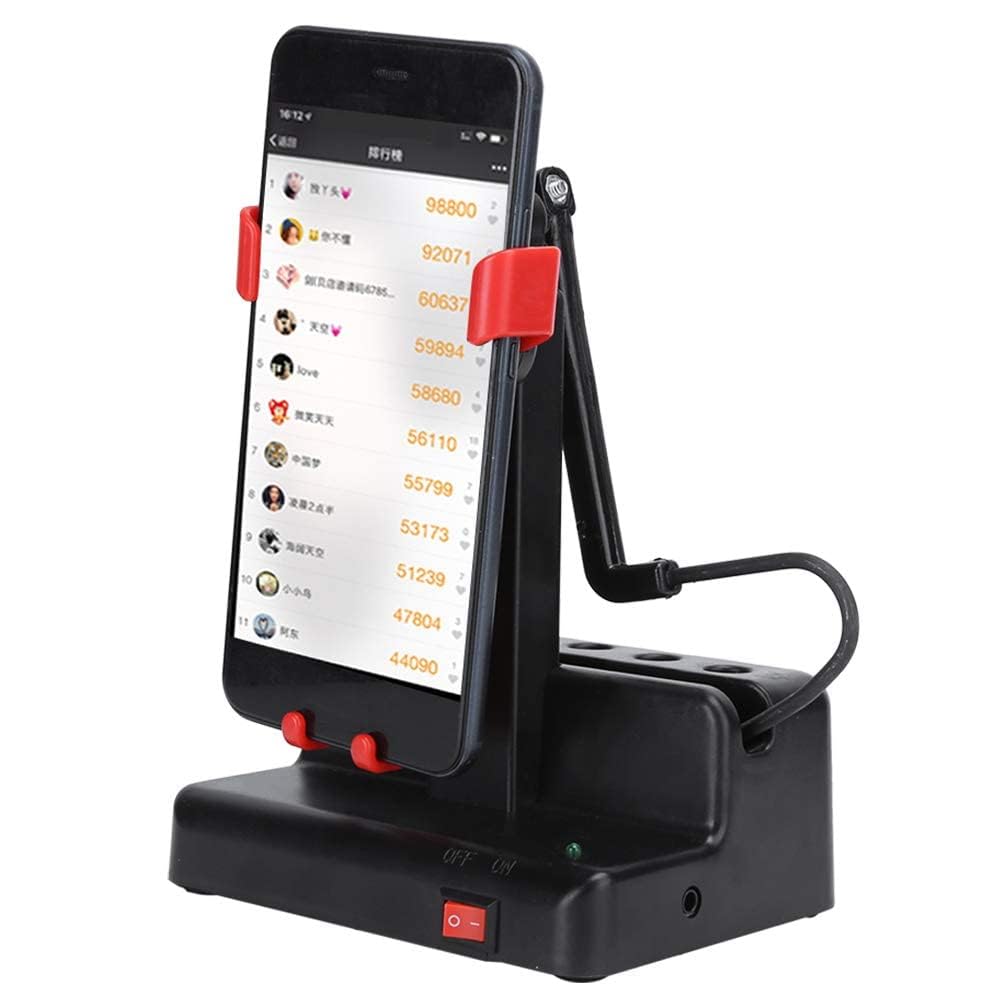 Compteur Automatique de Pas de Balancement de téléphone Portable, Shaker Automatique de téléphone Portable, podomètre de téléphone Portable à Rotation Gauche Droite, Alimentation, balancier Telephone