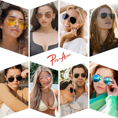 Pro Acme Aviator Sunglasses for Men Women Classic Polarized UV400 Protection2