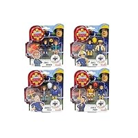 Simba - Fireman Sam, Set of 2 Figures 7.5, 109251043038, + 3 Years, with Accessories