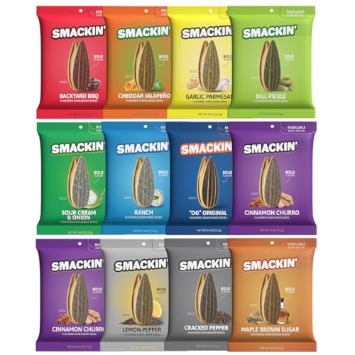 SMACKIN' Jumbo Roasted Sunflower Seeds