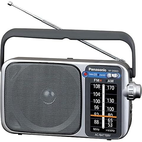 Panasonic rf-2400 Radio Portátil Negro Cover